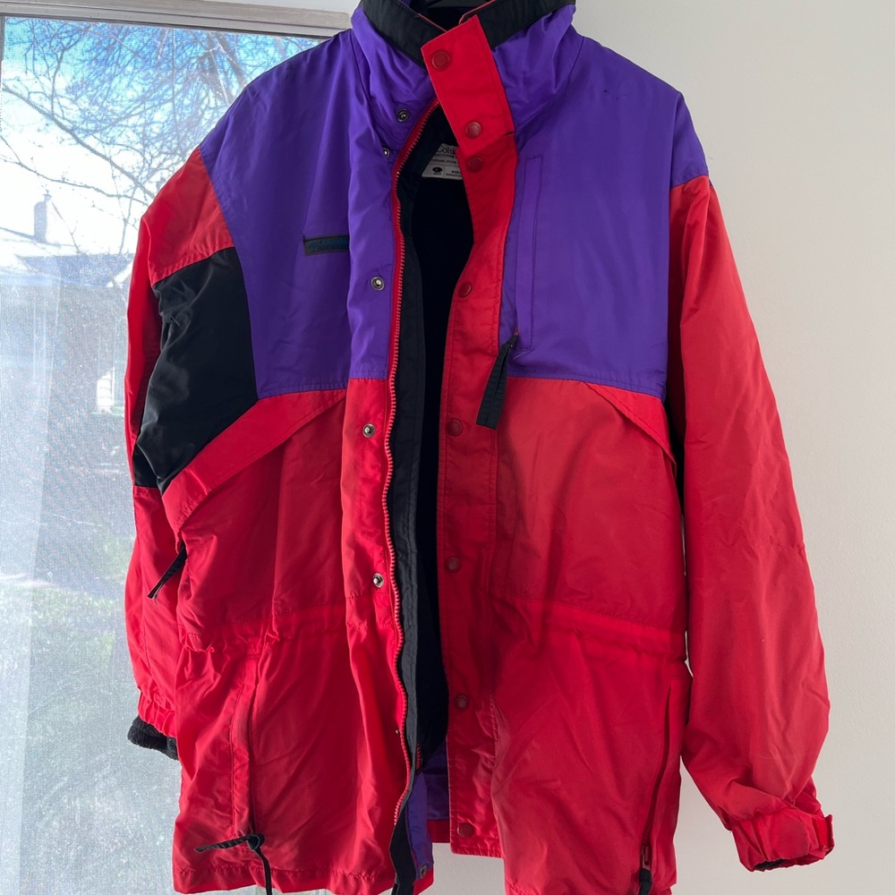 Vintage Columbia Ski Puffer Jacket with Insulation